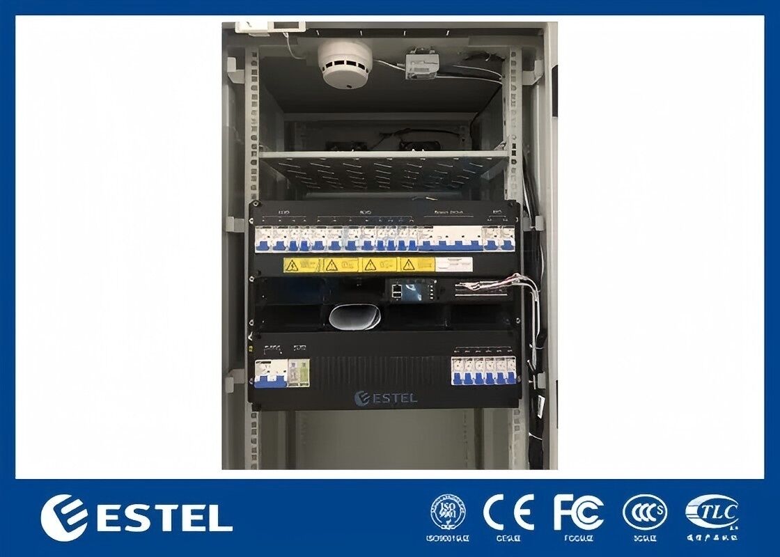 High Protection Outdoor Energy Cabinet IP65 38U with Scalable 18kW 300A Rectifier