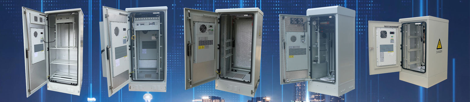 cerco exterior das telecomunicações